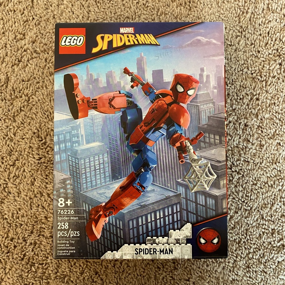LEGO Marvel Spider-Man Figure Buildable Action Toy 76226